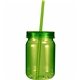 aerial view a group of 24 oz plastic mason jar, full color digital, image 20 of 21