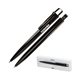 a black moma click - action aluminum black ballpoint pen