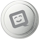 aerial view a silver calm meadow 2.7oz mini tin candle, image 1 of 6