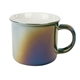 aerial view a pearl green 15 oz kennedy campfire mug, image 1 of 3