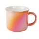 aerial view a pearl orange 15 oz kennedy campfire mug, image 1 of 3