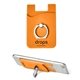 a orange phone wallet holder