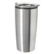 aerial view a silver with clear lid 20 oz full color elate himalayan tumbler, image 1 of 2