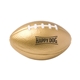 a gold football stress reliever