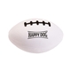 a white football stress reliever