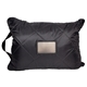 aerial view a charcoal grey 431 c blanket w/ black pillow cover (close to pms 431 c) snugbug 2- in -1 pillow blanket, image 1 of 4