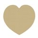 a cream heart - shaped rubber jar opener