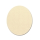 a cream oval - shaped rubber jar opener