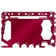 aerial view a red crossover outdoor 23 function tactical card tool, image 1 of 2