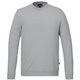aerial view a titanium (950) mens american giant everyday lightweight french terry classic crew sweatshirt, image 1 of 12