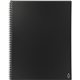 aerial view a black rocketbook fusion letter notebook set, image 1 of 9