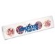 a clear acetate sticks with peppermint cups