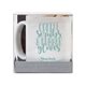 aerial view a clear cookie / coffee gift set, image 1 of 6