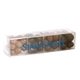 a clear 4 cube acetate gift box with chocolate covered treats