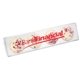 a clear acetate sticks with peppermint sandwich cookies