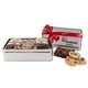 a group of mrs. fields(r) double fudge brownie and cookie tin