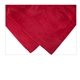 aerial view a red shetland sherpa 50 x 60 reversible blanket, image 1 of 4