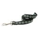 aerial view a custom 6- foot polyester woven dog leash, image 1 of 13