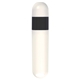aerial view a white/black portable spf30 sunscreen spf15 lip protection combo, image 1 of 2