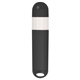 aerial view a translucent black/white portable spf30 sunscreen spf15 lip protection combo, image 1 of 3