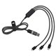 aerial view a black good value(tm) all - over charging cable 2a, image 1 of 5