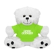 a lime soft 6 stuffed teddy bear