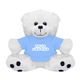 a lt blue soft 6 stuffed teddy bear