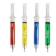 a assorted novelty injection pen with side retract mechanism