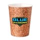 a group of cork pattern stadium cup