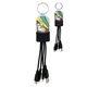 a group of full color clearview light up charging cable