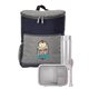 a group of quilted cooler backpack ultimate lunch drink set