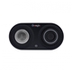 aerial view a black/white chi - charge trio wireless device and drink warmer / cooler, image 1 of 2