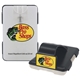aerial view a black clip & translucent frost insect repellent easy - reach tm auto visor clip with credit card insect repellent, image 1 of 7