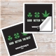 a group of 5 x 5 square sticker