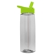 aerial view a group of 26 oz flair tritan water bottle with flip straw lid, image 4 of 14