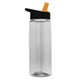 aerial view a group of 26 oz flair tritan water bottle with flip straw lid, image 6 of 14