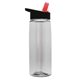 aerial view a group of 26 oz flair tritan water bottle with flip straw lid, image 7 of 14