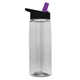 aerial view a group of 26 oz flair tritan water bottle with flip straw lid, image 8 of 14