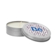 a revive candle scent & silver tone tin custom 2 oz scented candle in screw - top metal tin