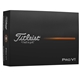 a group of titleist pro v1 golf balls