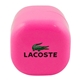 aerial view a pink scented square lip balm, image 1 of 4
