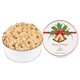 a white fresh beginnings cranberry cookie tin (large)