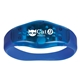 aerial view a blue with blue band safety light wristband, image 1 of 2