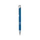 aerial view a royal blue venetian stylus soft touch pen, image 1 of 4