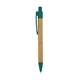 aerial view a natural with green eco - friendly bamboo barrel pen, image 1 of 4