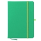 aerial view a kelly green rpet journal notebook, image 1 of 3