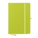 aerial view a green rpet journal notebook, image 1 of 3