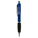 aerial view a blue ergo twist pen stylus, image 1 of 3