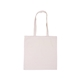 aerial view a natural basic cotton sheeting natural economy canvas tote bag - 15 x 15, image 1 of 3