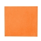 aerial view a orange 100 cotton terry cloth rally towel, image 1 of 2